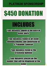 Load image into Gallery viewer, Sponsorship Packages