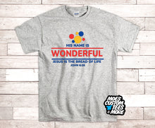 Load image into Gallery viewer, His Name Is Wonderful Tee