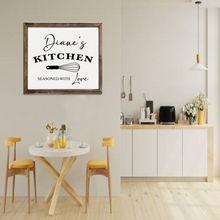 Load image into Gallery viewer, Personalized Farmhouse Kitchen Sign