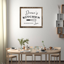 Load image into Gallery viewer, Personalized Farmhouse Kitchen Sign