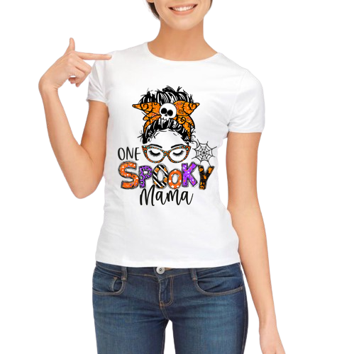 One Spooky Mama Tee