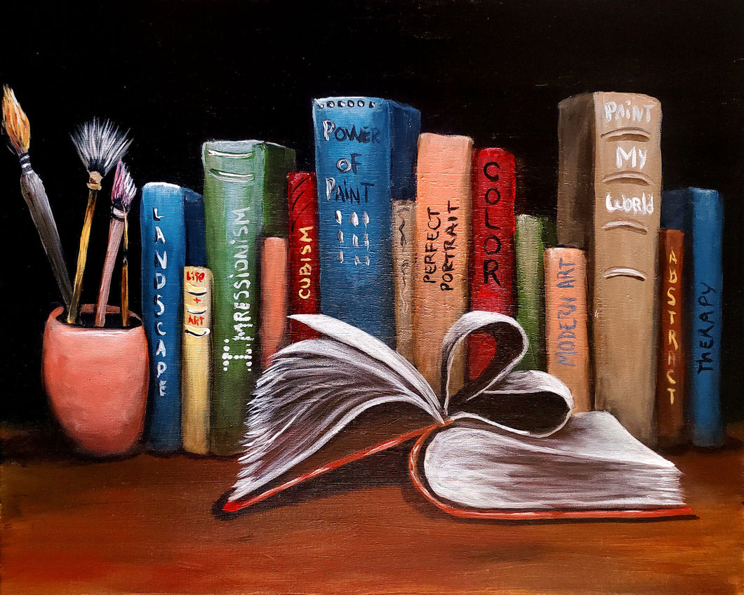 Adult Painter's Library Paint & Sip July 12th 6pm-8pm