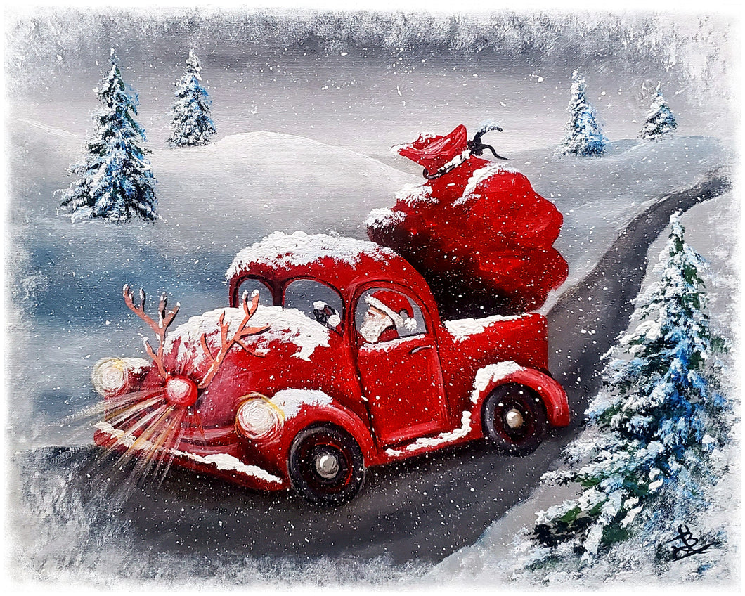 Adult Red Nose Truck Paint & Sip Event Dec 6th 6pm-8pm