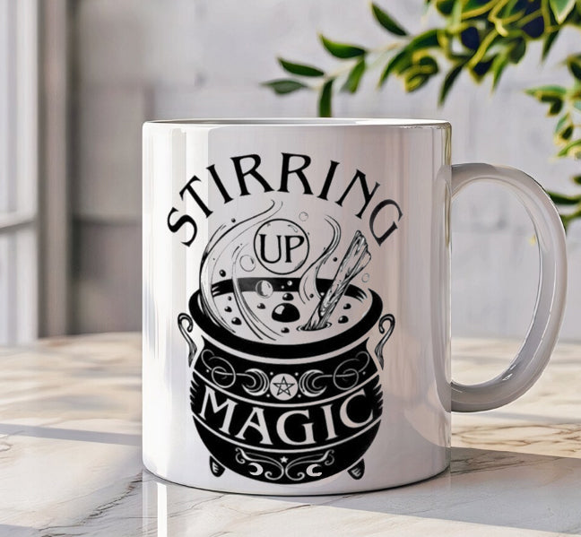 Stirring Magic Coffee Mug