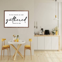 Load image into Gallery viewer, Gather Sign Farmhouse Sign
