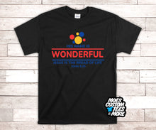 Load image into Gallery viewer, His Name Is Wonderful Tee
