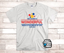 Load image into Gallery viewer, His Name Is Wonderful Tee
