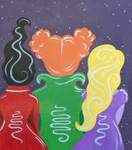 Load image into Gallery viewer, Kids Movie Night Hocus Pocus Paint Event Includes Food Oct 25th 5pm-9pm
