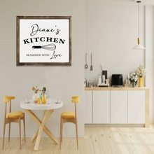 Load image into Gallery viewer, Personalized Farmhouse Kitchen Sign
