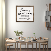 Load image into Gallery viewer, Personalized Farmhouse Kitchen Sign
