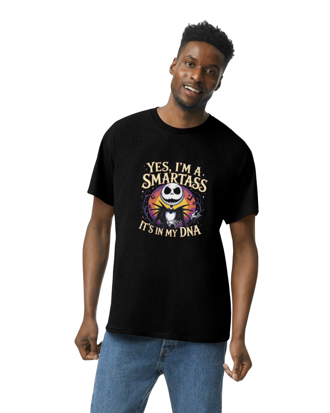 Yes I'm a Smart Ass Jack Skellington Tee