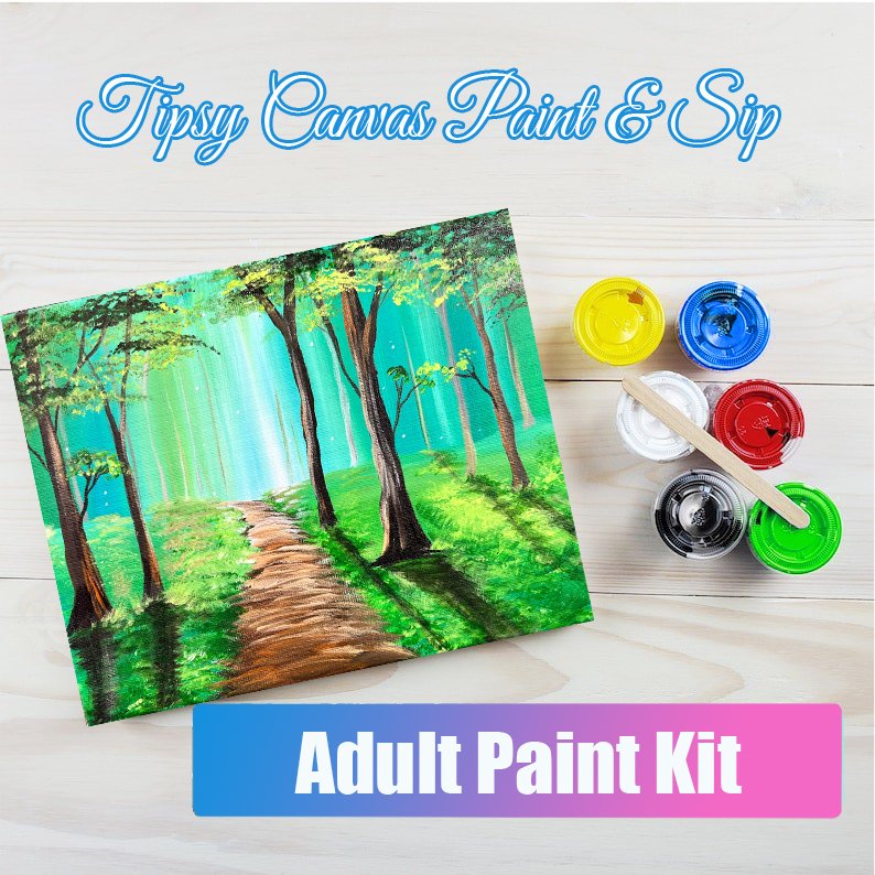 Green Forest Paint Kit